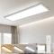 LEOEU LED Panel Deckenleuchte 100x25CM, Deckenlampe mit Fernbedienung, 30W 3800LM Deckenlampe Dimmbar 3000K - 6500K, Deckenleuchte Büro mit Speicherfunktion, Deckenpanel für küche Wohnzimmer