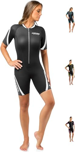 Cressi Muta Playa Shorty Donna Nero/Bianco 2.5mm XXL/6