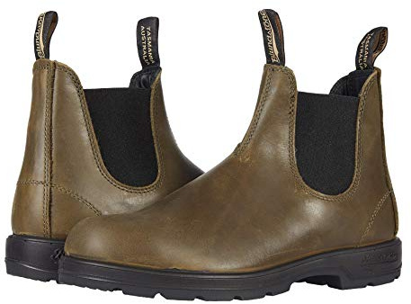 BLUNDSTONE Herren Classic 550 Series Chelsea Boot, Dark Green, 43.5 EU