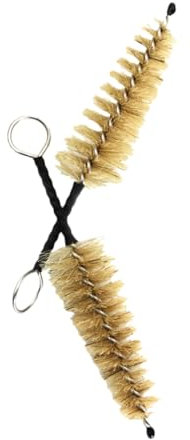 WHAMVOX 2stücke Flöten-reinigungsbürste Mundstückbürste Für Flöte Und Piccolo Leicht Tragbar Pflege Ihres Instruments