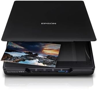Scanner de Format Plat 4800 PPP, Connexion USB, idéal pour numériser des Photos et des Documents