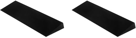 Deechate 2X Bloques de Cuña para Talón y Pies para Fitness, Ejercicios de Estiramiento Pantorrillas, Tabla Inclinada,Levantamiento de Pesas,Sentadillas, Estirador de Pantorrillas Ajustable.