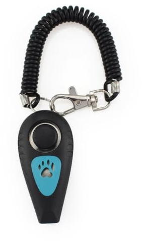 Clicker Per Cani 2 in 1 Clicker per uccelli e fischietto per addestramento