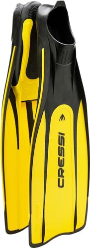 Cressi Flossen Pro Star, Gelb, 45/46, BG181045