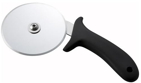 Winco Pizza Cutter, 4Dia Blade, Black PP Hdl