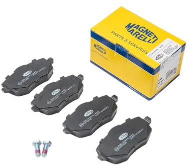 Magneti Marelli Parts & Services - Pastiglie Freni Anteriori 363916060214 con Sensori Usura, Accessori Auto ad Elevate Prestazioni, Pastiglie Freno Compatibili con Modelli Fiat, Abarth, Lancia e Altri