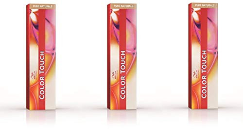 Wella Pack de 3 unidades Color Touch 60 ml Pure Naturals 5/0.
