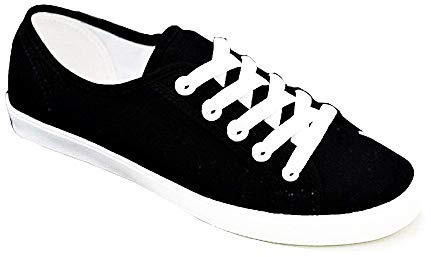 Scarpe da Ginnastica Femmina - Donna - Misura 40 EU - Tela - Idea Regalo Originale - Nero