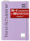TimeTEX Trend-Schulplaner A4 Flieder - Ringbuch - Schuljahr 2025-2026 - Lehrerkalender - Unterrichtsplaner - TimeTEX 10583