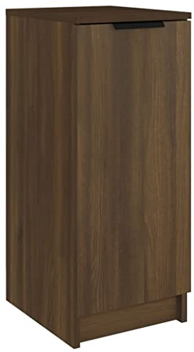 vidaXL Scarpiera Rovere Marrone 30x35x70 cm in Legno Multistrato