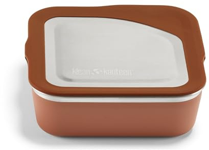 Klean Kanten Rise Meal Box Lunch Box Stainless Steel in Autumn Glaze Colour, Leak-Proof, 1010625