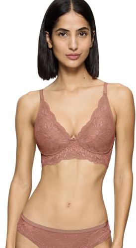 Triumph Amourette Charm T Soutien-Gorge Minimiseur, Marron (cèdre poussière), 85B Femmes