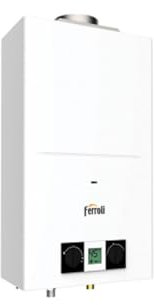 Scaldabagno Ferroli mod Pegaso Eco 11lt camera aperta a metano