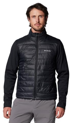Columbia Columbia Tech Hybrid Softshell, Abenteuerbereite Jacke, Fleckenresistent, Umweltschonende Isolierung, Anpassbarer Saum, Flexibles Design - Herren