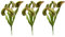CAKEEYUM Venus Flytrap, 3PCS 15.8 Inch Artificial Venus Fly Trap Plants, Lifelike 8-Head Fly Trap Costume, Reusable Faux Plants for Office Home Table Vase Garden Indoor Flytrap