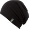 CHILLOUTS Acapulco Hat, Unisex Beanie Mütze, Einheitsgröße OneSize, UV Schutz, schwarz