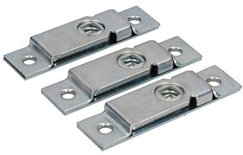 3 Pack Door Locker Hatch Lock Catch for Trailer Truck Horsebox Steel Tongue