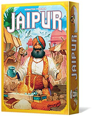 Asmodee | Jaipur | Juego de Cartas de Estrategia y Comercio para Adultos y Jóvenes | A Partir de 10 Años | para 2 Jugadores | 30 Minutos por Partida | Español