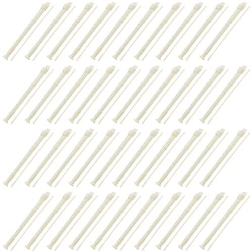 YUENPUN 40 PCS 8 Hole Recorder Instrument, Soprano Descant Recorder Musical Instruments with Cleaning Rod, Plastic Flute Instrument for Beginners School Student Music Instrument
