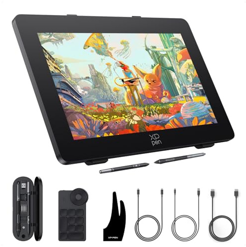 XPPen Artist Pro 24 Gen2 4K Ultra HD Drawing Tablet with Screen, Dual 16384 Pen Pressure Stylus, Wireless Keydial, 99% Adobe RGB, △E<1 Graphic Tablet with Full Laminated AG Pen Display 23.8