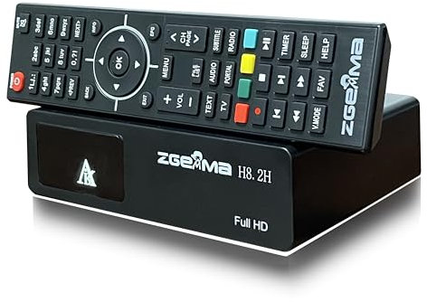 Full HD Satellite + Cable/Terrestrial TV Receiver ZGEMMA H8 2H DVB S2X + DVB C/T2 Free to Air