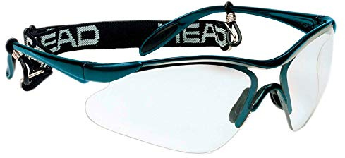 HEAD Racquetball Goggles - Rave Anti Fog & Scratch Resistant Protective Eyewear w/ Adjustable Strap