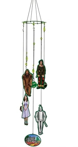 Spoontiques Wizard of Oz Wind Chime - Outdoor Garden Décor - Decorative Chimes for Yard, Garden, Backyard and Patio Decoration