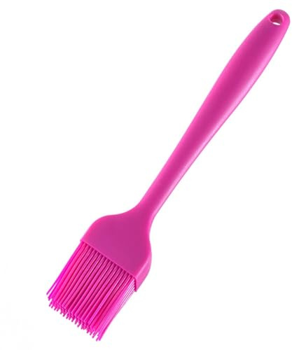 Westmark Stek- och bakpensel, längd: 26 cm, silikon, silikon, rosa, 1556227P