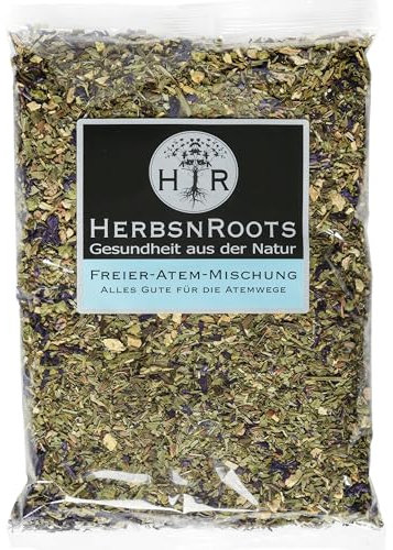 Freier-Atem-Mischung • Lungen-Kraut-Sammlung • Kräutertee • lösen • lindern • erleichtern • HerbsnRoots • 210g