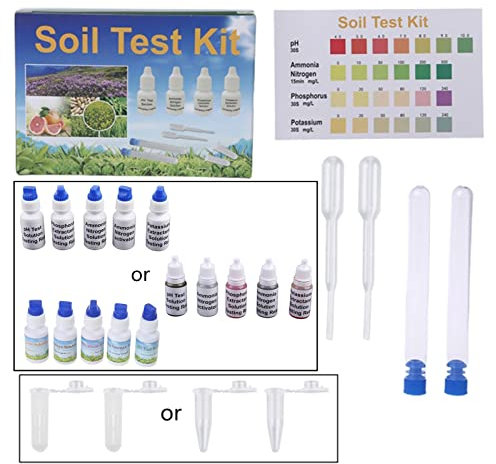 Soil Test Solution Phosphor N1 P1 Kalium K2 Extractant Kit Test Eau Aquarium