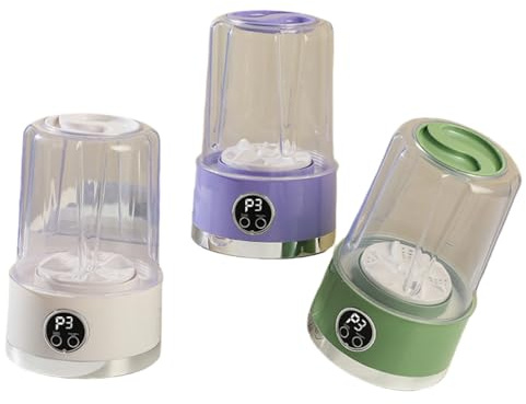 Mini Lavadora Portátil USB 1L Recargable 3000mAh (15 Usos), 5 min 20s Lavado Rápido, Minilavadora de Trapos para Ropa Interior, Trapos, Bayetas, Calcetines y Ropa de Bebé en Viajes, 20x13cm (B)