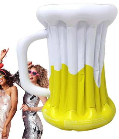 Uppblåsbar Ishink PVC Flytande Portabel Hawaiiansk Dryckeskylare För | PVC Uppblåsbar Ölkylare Till Fester För Pool Bakgård Utomhus Picknick Födelsedag Firande Sommar Fest BBQ Resa
