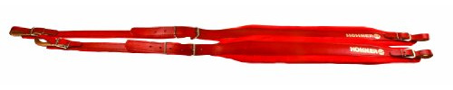Hohner ACC5 RED Accordion Leather Straps (Red)