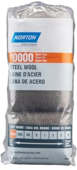Norton 1003799 0000 Grade Steel Wool Pad - Pack of 1212