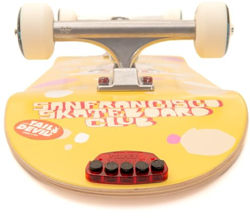 The Original Tail Devil Spark It Up! ® Funkenplatte für Skateboard für Kinder ab 8 Jahre & Erwachsene - Skateboard Deck Zubehör für Longboard und Kinderskateboards, Tail Devil Skateboard Spark Plates