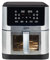 Jocca, Friggitrice ad Aria 10L, 1800W, Display LED Touch, Finestra di Controllo, 10 Programmi, Temperatura 34-200°C