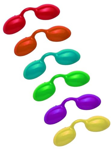 EILA - Occhialini Solarium, Occhiali Protettivi Raggi UV, Occhiali di Sicurezza per Lampada Solare - Confezione 3 Colori