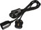 Wowsale Pendant Light Ceiling Lighting Fitting, E27 Lamp Holder Suspended Pendant Light Fitting Kit, 2 Core Gold Fabric Cable Plug with On/Off Switch- UK Plug (Black, 2m)