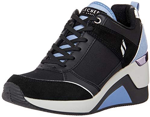 Skechers Million High N Fly pour Femme, Noir, 36 EU