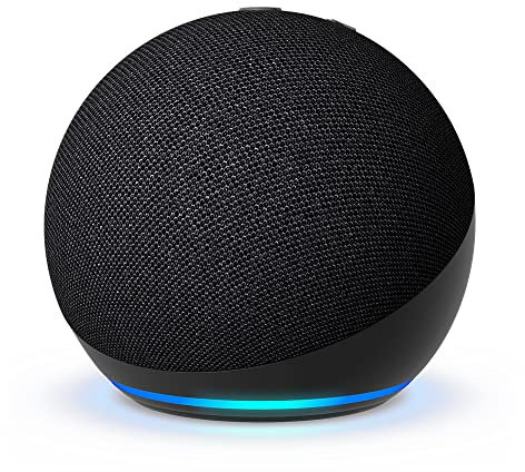 Zertifiziert und generalüberholt Echo Dot (5. Generation, 2022) | Smarter Bluetooth Lautsprecher mit Alexa | Anthrazit