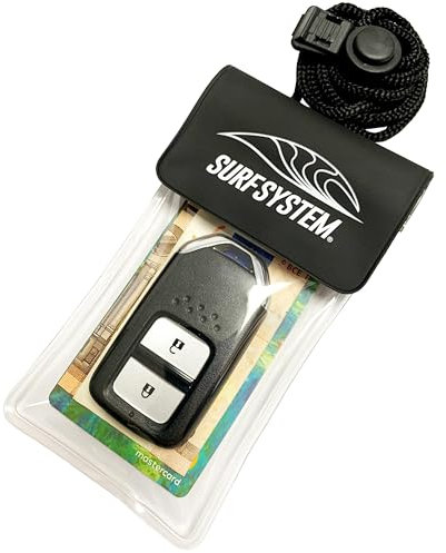 Surf System Étui étanche IPX8 compact pour la natation, le surf et les sports nautiques