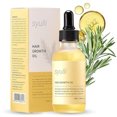 55ml Capelli Essenza Olio,Cura dei Cuoio Capelluto olio,Olio Rinforzante,Nutre il Cuoio Capelluto Secco Infoltisce,Rafforza le Capelli Radici,Rendere i capelli Più Folti,Per Tutti i Tipi