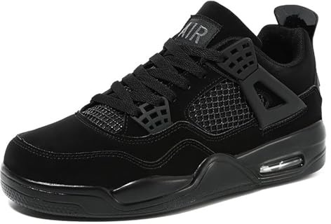 Herr Dam basketskor Air 4 Retro klassiska skateskor med h?g topp Anti Slip Gym sneakers Utomhussporter Sko Trainers f?r Sport Athletic Jogging sportskor shoes