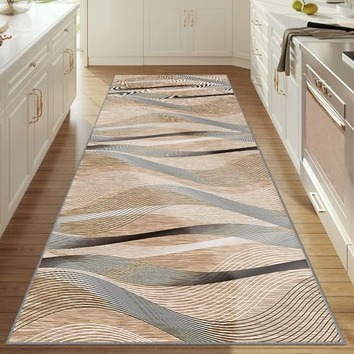 ZAJENKUB Alfombra Corredor Lavable Alfombra Pasillo Largas Alfombras de Pasillo Alfombra Entrada del Salón Antideslizante Alfombra Larga Cocina para Pasillo Cocina Balcón Entradas 40 x 200 cm