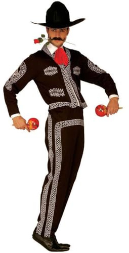 W WIDMANN MILANO Party Fashion - Costume da mariachi, musicista messicano, ballerino, costumi di carnevale, carnevale