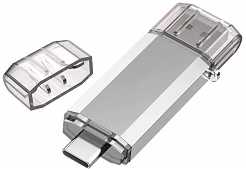 RAOYI 64GB Memoria Flash USB 3.0 Tipo C Dual OTG Flash Drive USB C Pendrive 64 GB Memory Stick para Smartphones USB-C, Tablets MacBook, Samsung Galaxy S9, LG G6, V30, Google Pixel XL