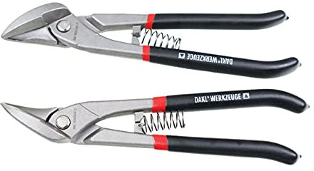 DAKL IdealblechscherensatzeXtrem links, rechts, 260 mm, Dachdecker, Klempner, Spengler