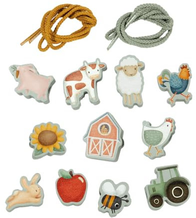 Little Dutch 125612 Holz Fädelspiel - Little Farm