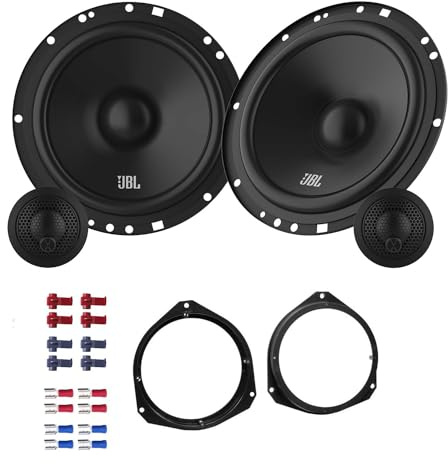 JBL Stage161CFS Lautsprecher mit Einbauset passend für Opel Astra H ab 2005 Türen vorne 450 Watt 165mm 2 Wege Kompo