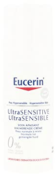 Eucerin Ultra Sensible Soin Apaisant Peaux Normales à Mixtes 50ml